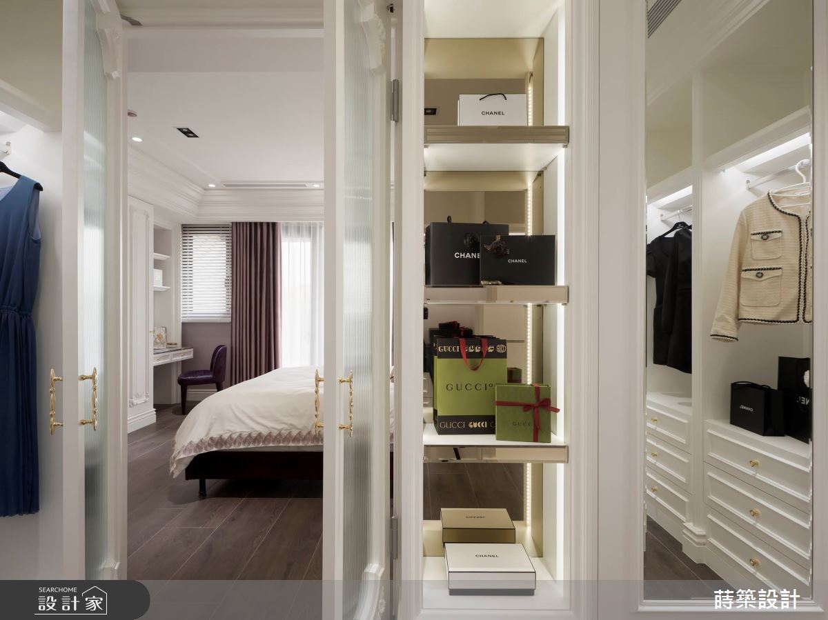 150坪新成屋(5年以下)＿新古典更衣間案例圖片＿蒔築設計有限公司＿蒔築_51之28