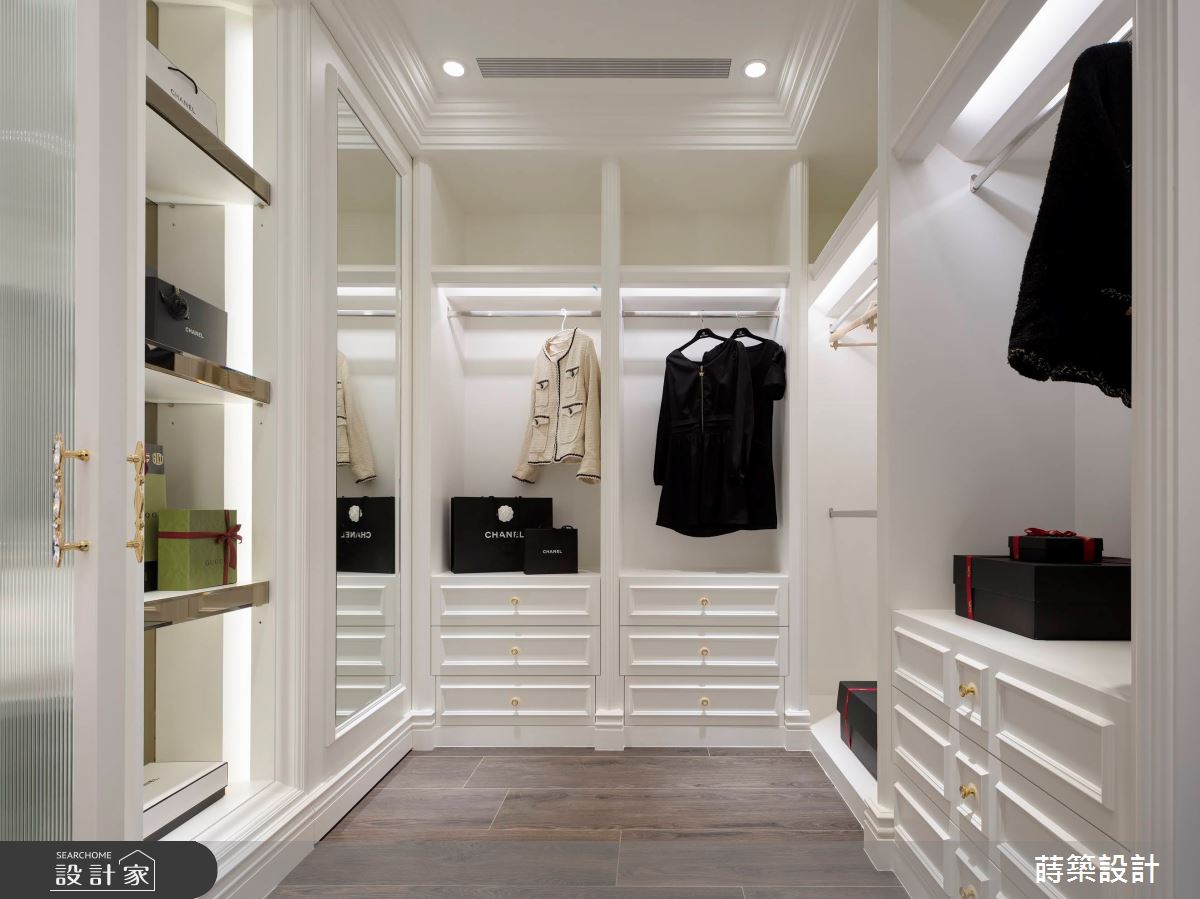 150坪新成屋(5年以下)＿新古典更衣間案例圖片＿蒔築設計有限公司＿蒔築_51之29