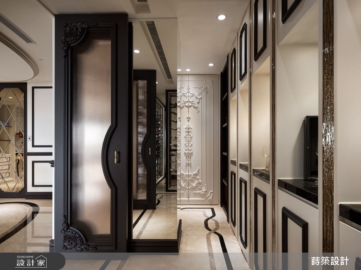 100坪新成屋(5年以下)＿新古典玄關走廊案例圖片＿蒔築設計有限公司＿蒔築_53之16