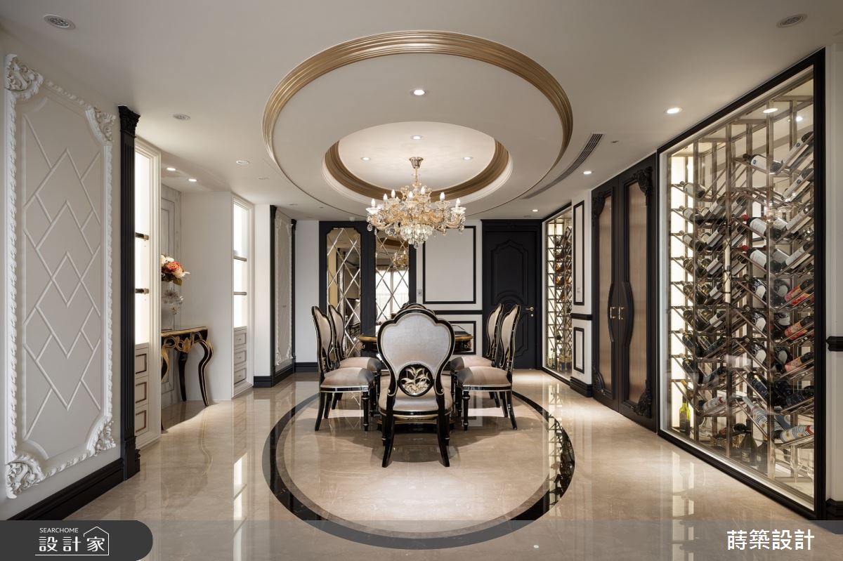 100坪新成屋(5年以下)＿新古典餐廳案例圖片＿蒔築設計有限公司＿蒔築_53之12
