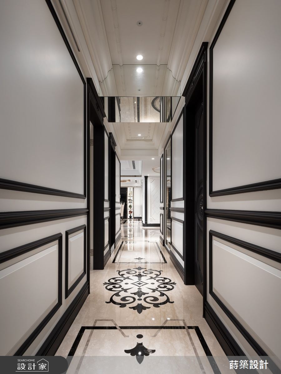 100坪新成屋(5年以下)＿新古典走廊案例圖片＿蒔築設計有限公司＿蒔築_53之20