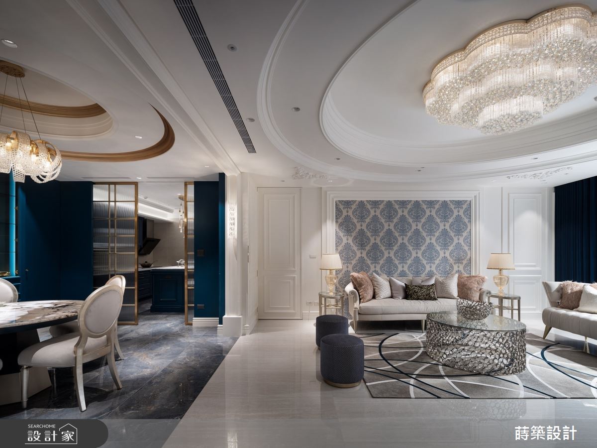 58坪新成屋(5年以下)＿新古典客廳餐廳案例圖片＿蒔築設計有限公司＿蒔築_55之6