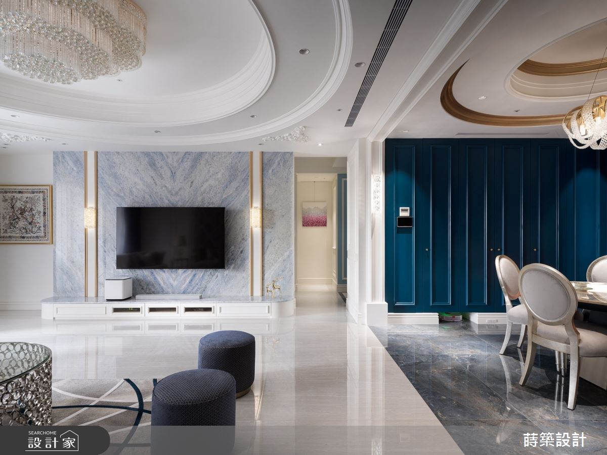 58坪新成屋(5年以下)＿新古典客廳餐廳案例圖片＿蒔築設計有限公司＿蒔築_55之10