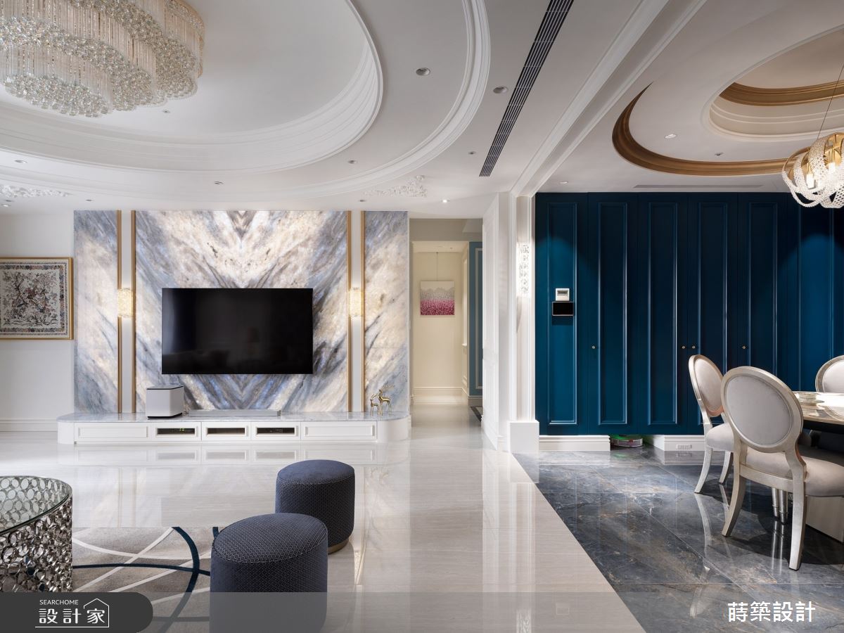 58坪新成屋(5年以下)＿新古典客廳餐廳案例圖片＿蒔築設計有限公司＿蒔築_55之11