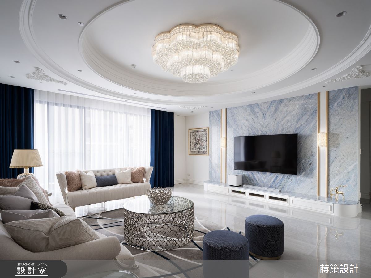 58坪新成屋(5年以下)＿新古典客廳案例圖片＿蒔築設計有限公司＿蒔築_55之12