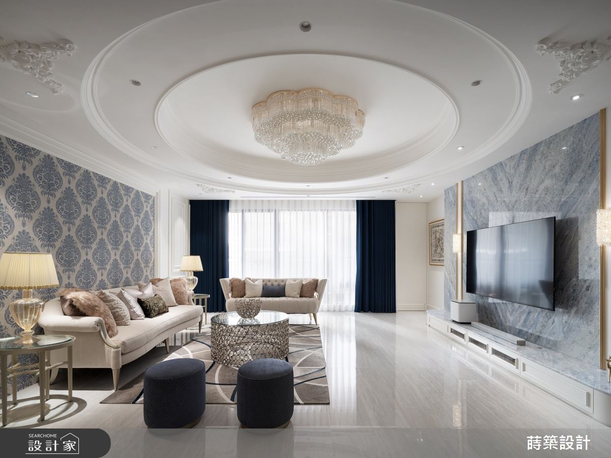 58坪新成屋(5年以下)＿新古典客廳案例圖片＿蒔築設計有限公司＿蒔築_55之13