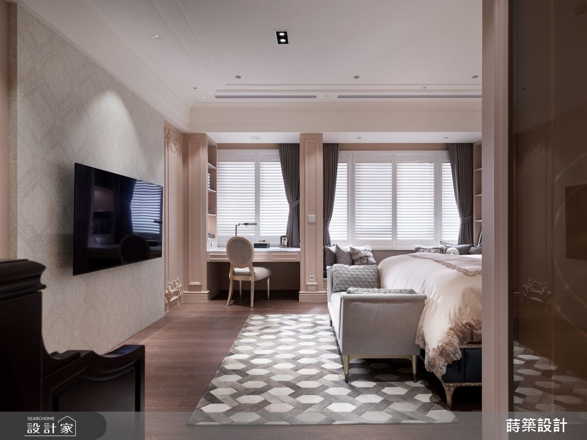 58坪新成屋(5年以下)＿新古典臥室臥榻案例圖片＿蒔築設計有限公司＿蒔築_55之22