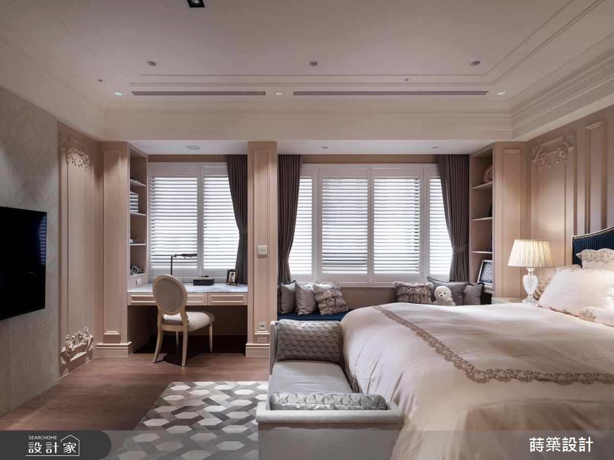 58坪新成屋(5年以下)＿新古典臥室臥榻案例圖片＿蒔築設計有限公司＿蒔築_55之23