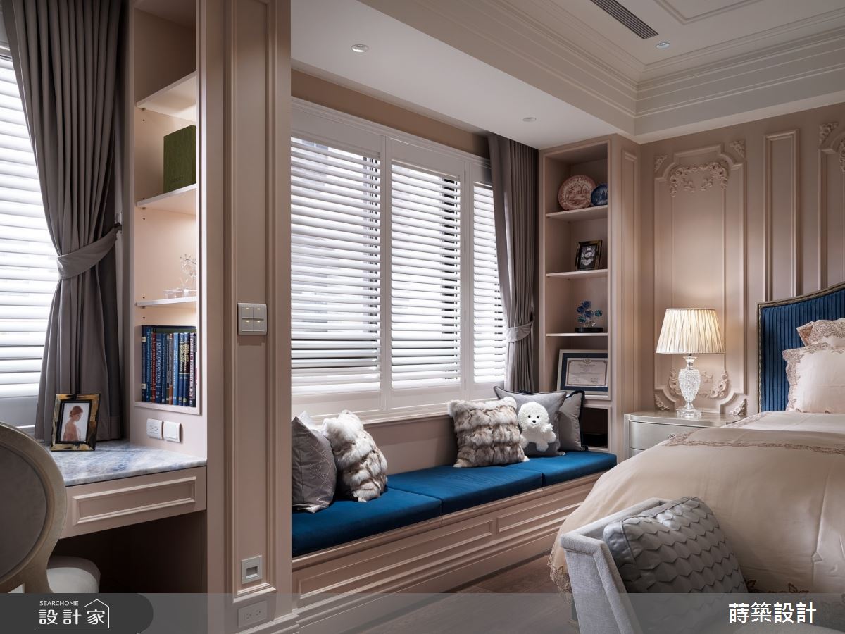 58坪新成屋(5年以下)＿新古典臥室臥榻案例圖片＿蒔築設計有限公司＿蒔築_55之27