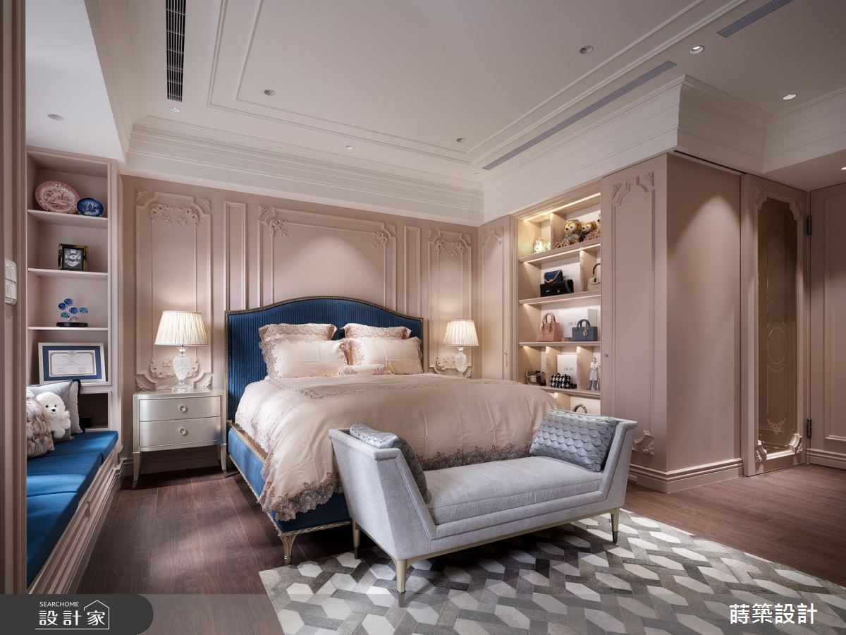 58坪新成屋(5年以下)＿新古典臥室臥榻案例圖片＿蒔築設計有限公司＿蒔築_55之28