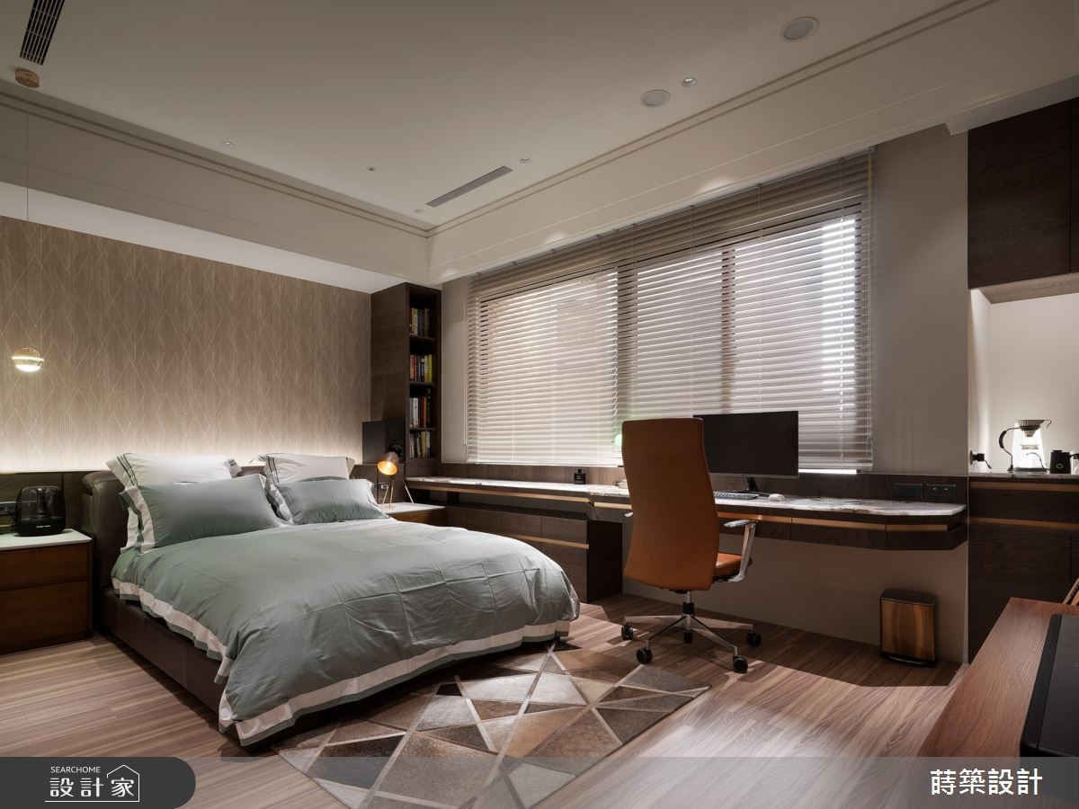 58坪新成屋(5年以下)＿新古典臥室案例圖片＿蒔築設計有限公司＿蒔築_55之35