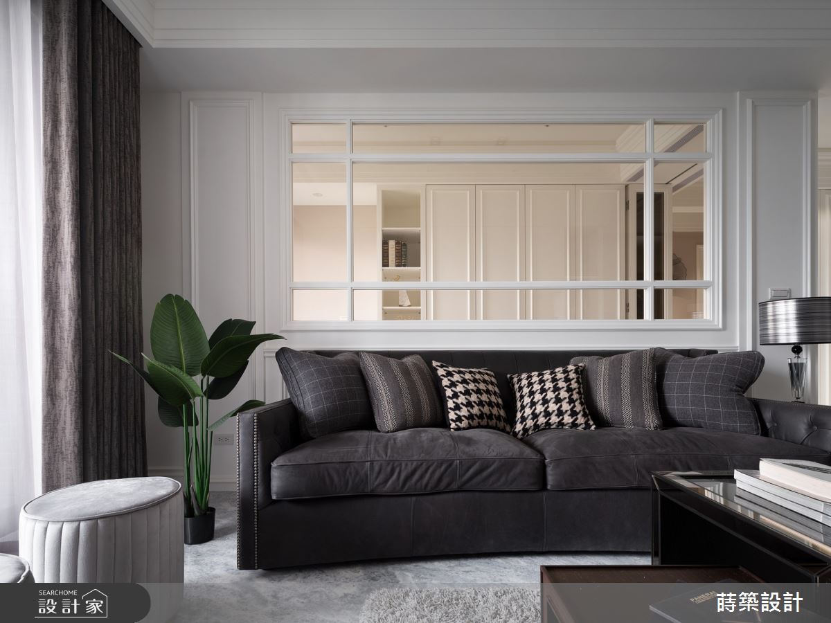 35坪新成屋(5年以下)＿美式風客廳案例圖片＿蒔築設計有限公司＿蒔築_56之5