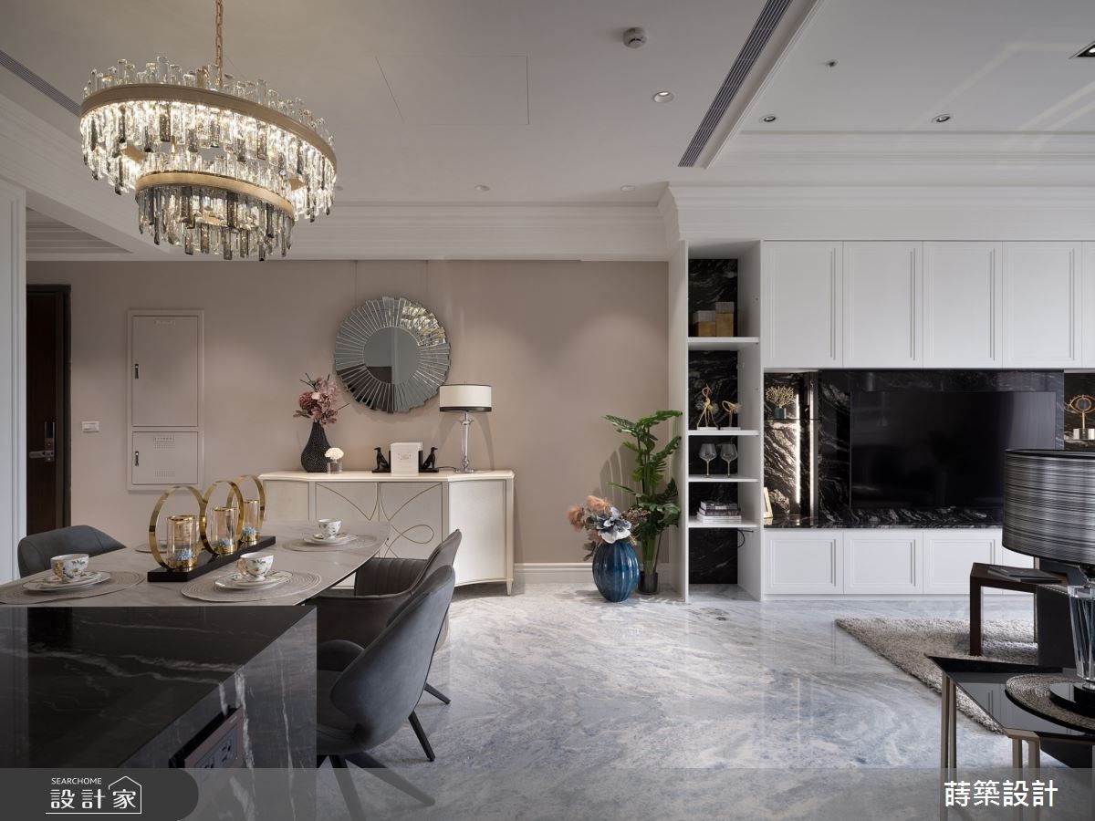 35坪新成屋(5年以下)＿美式風客廳餐廳案例圖片＿蒔築設計有限公司＿蒔築_56之9