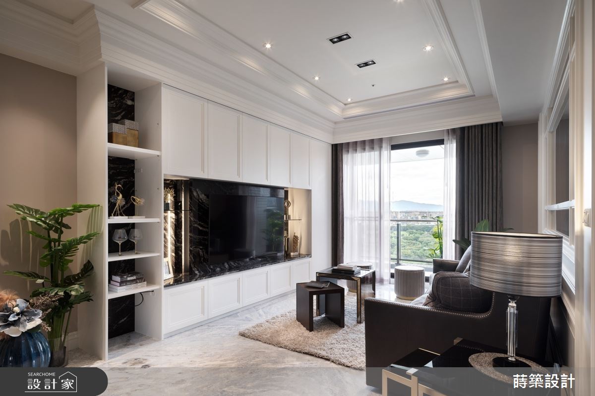 35坪新成屋(5年以下)＿美式風客廳案例圖片＿蒔築設計有限公司＿蒔築_56之2