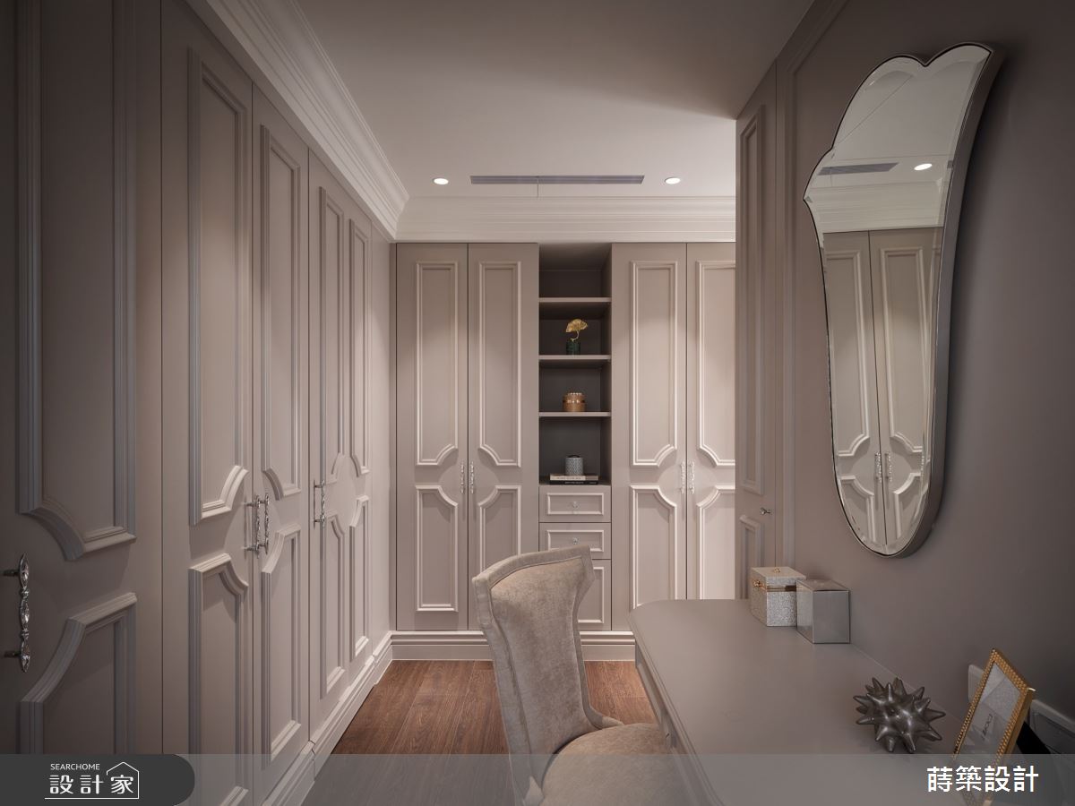 35坪新成屋(5年以下)＿新古典更衣間案例圖片＿蒔築設計有限公司＿蒔築_57之22