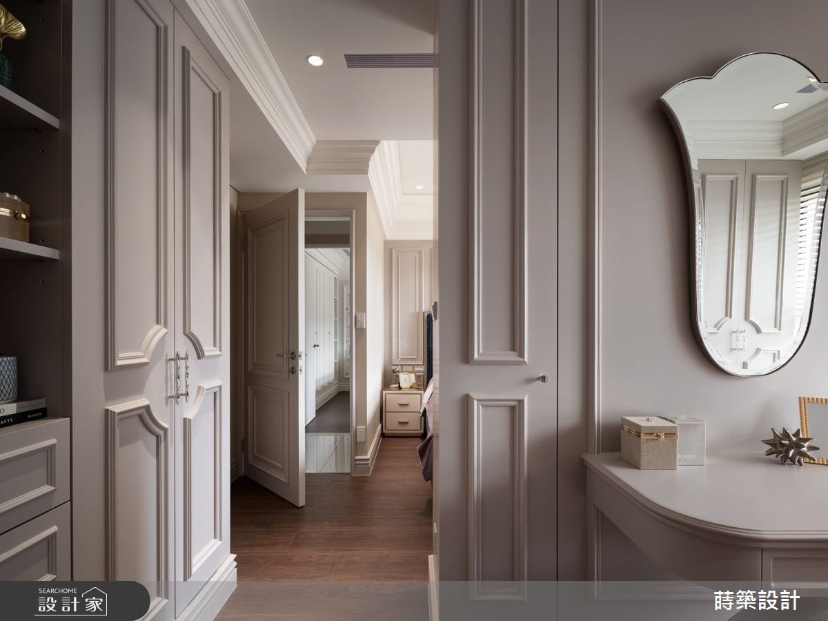 35坪新成屋(5年以下)＿新古典臥室更衣間案例圖片＿蒔築設計有限公司＿蒔築_57之23