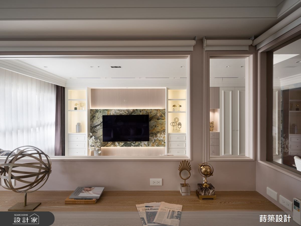 35坪新成屋(5年以下)＿新古典客廳書房工作區案例圖片＿蒔築設計有限公司＿蒔築_57之16