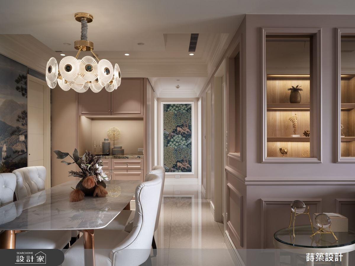 35坪新成屋(5年以下)＿新古典餐廳走廊案例圖片＿蒔築設計有限公司＿蒔築_57之9