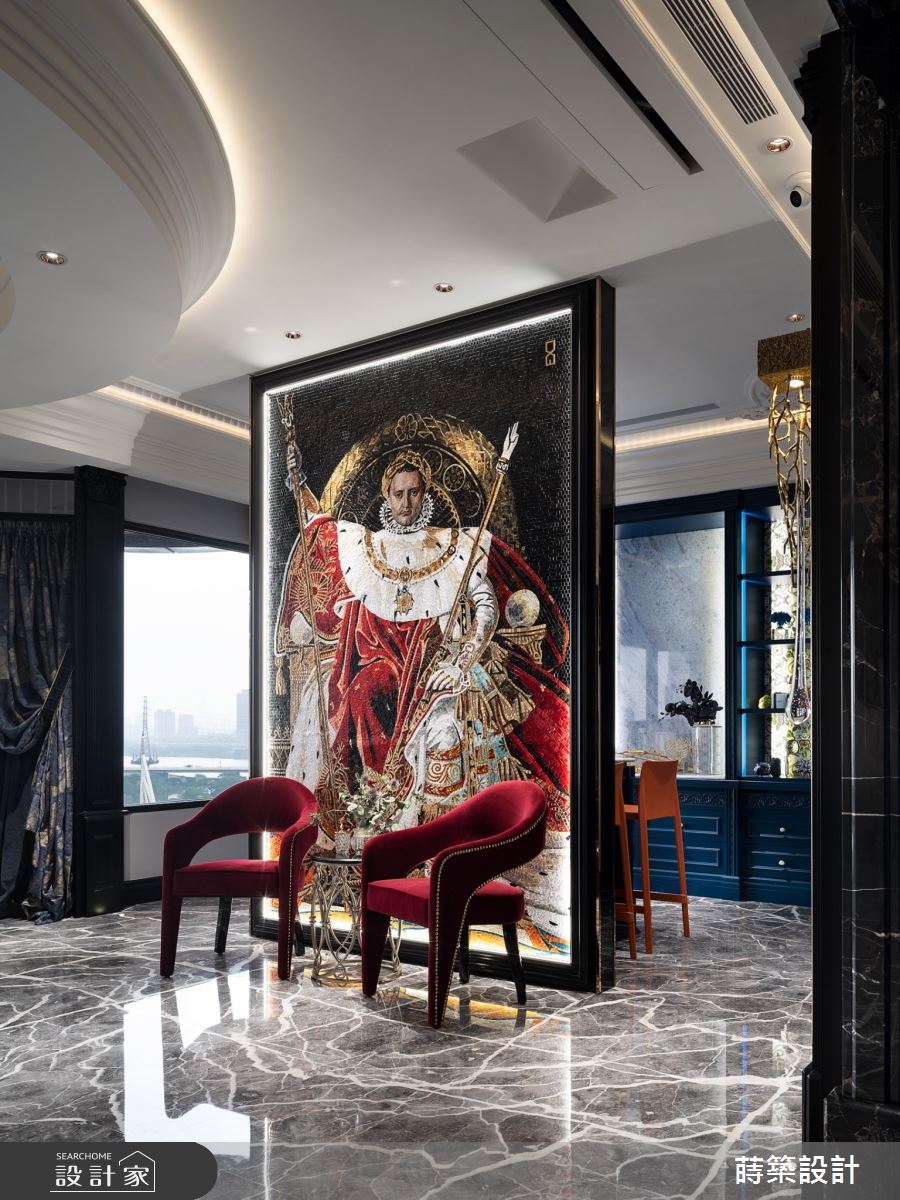 60坪中古屋(5~15年)＿新古典客廳案例圖片＿蒔築設計有限公司＿蒔築_58之6