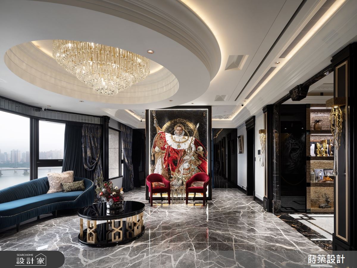 60坪中古屋(5~15年)＿新古典客廳案例圖片＿蒔築設計有限公司＿蒔築_58之7