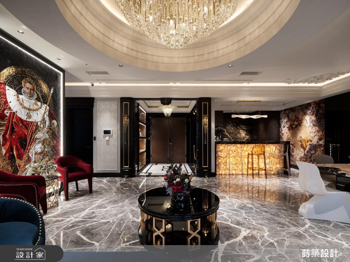 60坪中古屋(5~15年)＿新古典客廳案例圖片＿蒔築設計有限公司＿蒔築_58之12