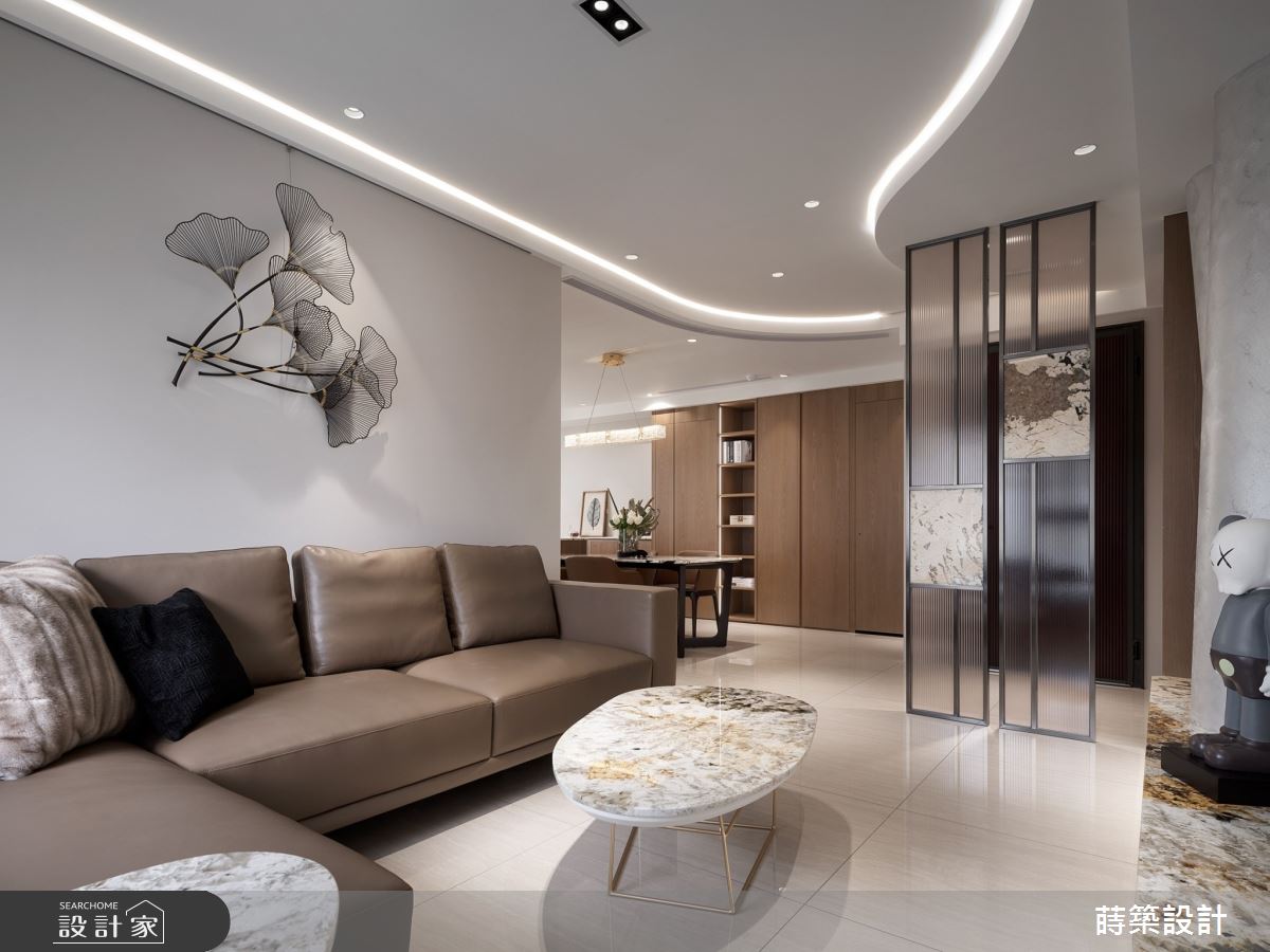 30坪新成屋(5年以下)＿現代人文風玄關客廳餐廳案例圖片＿蒔築設計有限公司＿蒔築_59之7