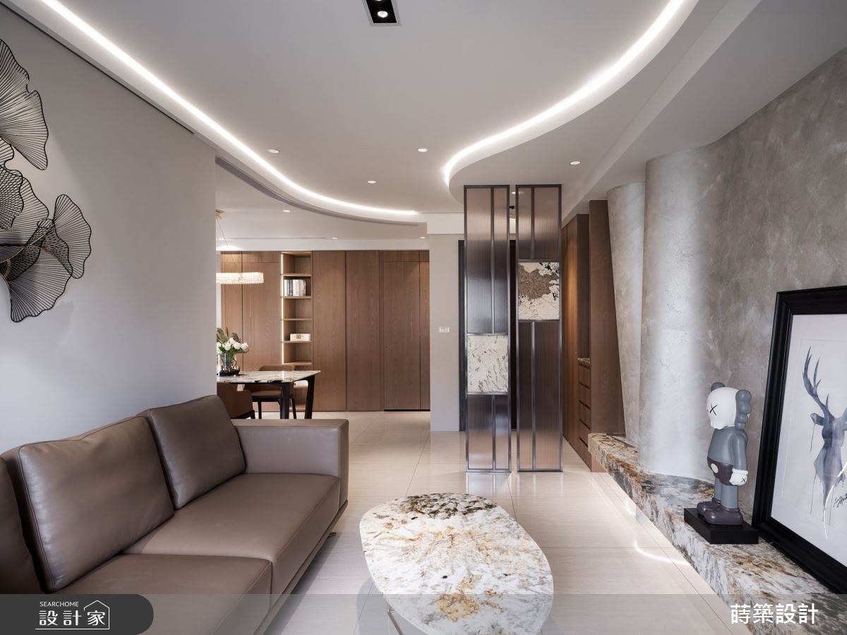 30坪新成屋(5年以下)＿現代人文風玄關客廳餐廳案例圖片＿蒔築設計有限公司＿蒔築_59之6