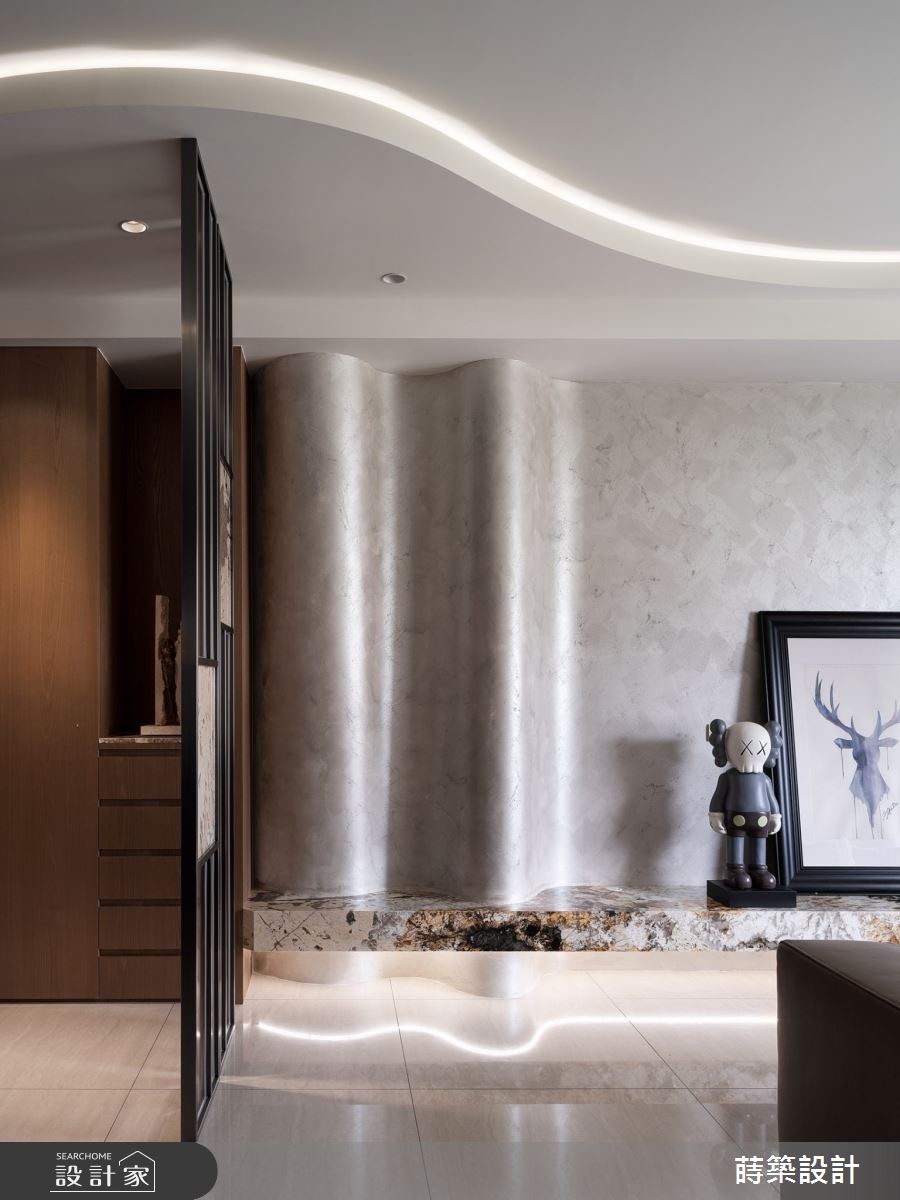 30坪新成屋(5年以下)＿現代人文風玄關客廳案例圖片＿蒔築設計有限公司＿蒔築_59之4