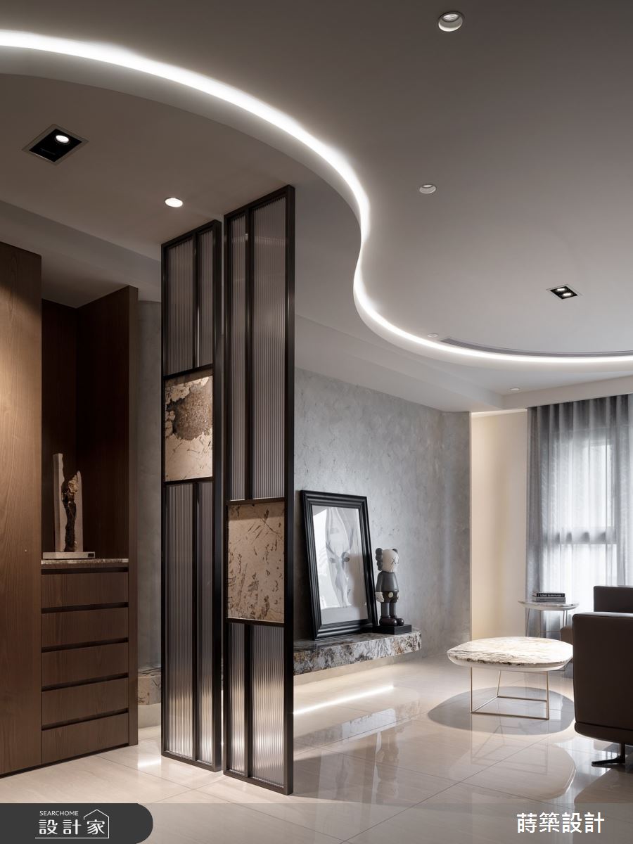 30坪新成屋(5年以下)＿現代人文風玄關客廳案例圖片＿蒔築設計有限公司＿蒔築_59之2