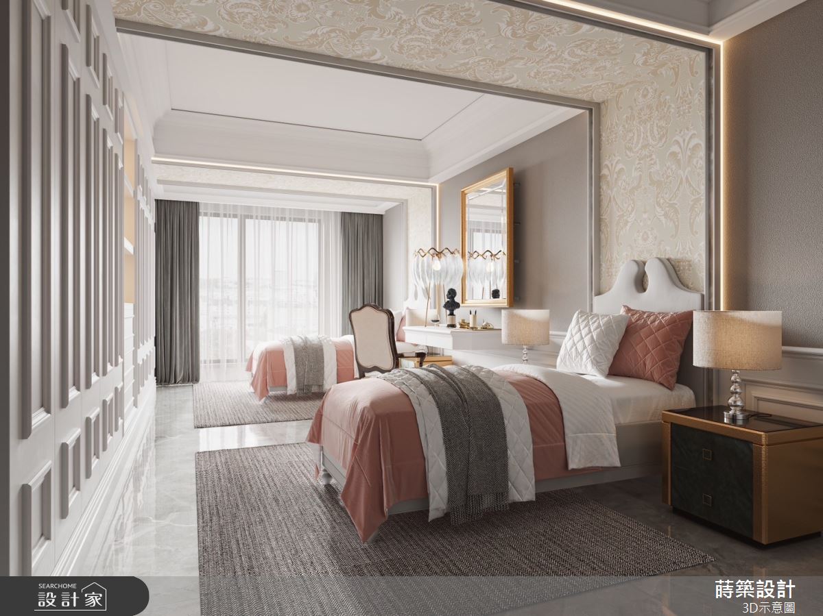 42坪中古屋(5~15年)＿新古典臥室案例圖片＿蒔築設計有限公司＿蒔築_60之5