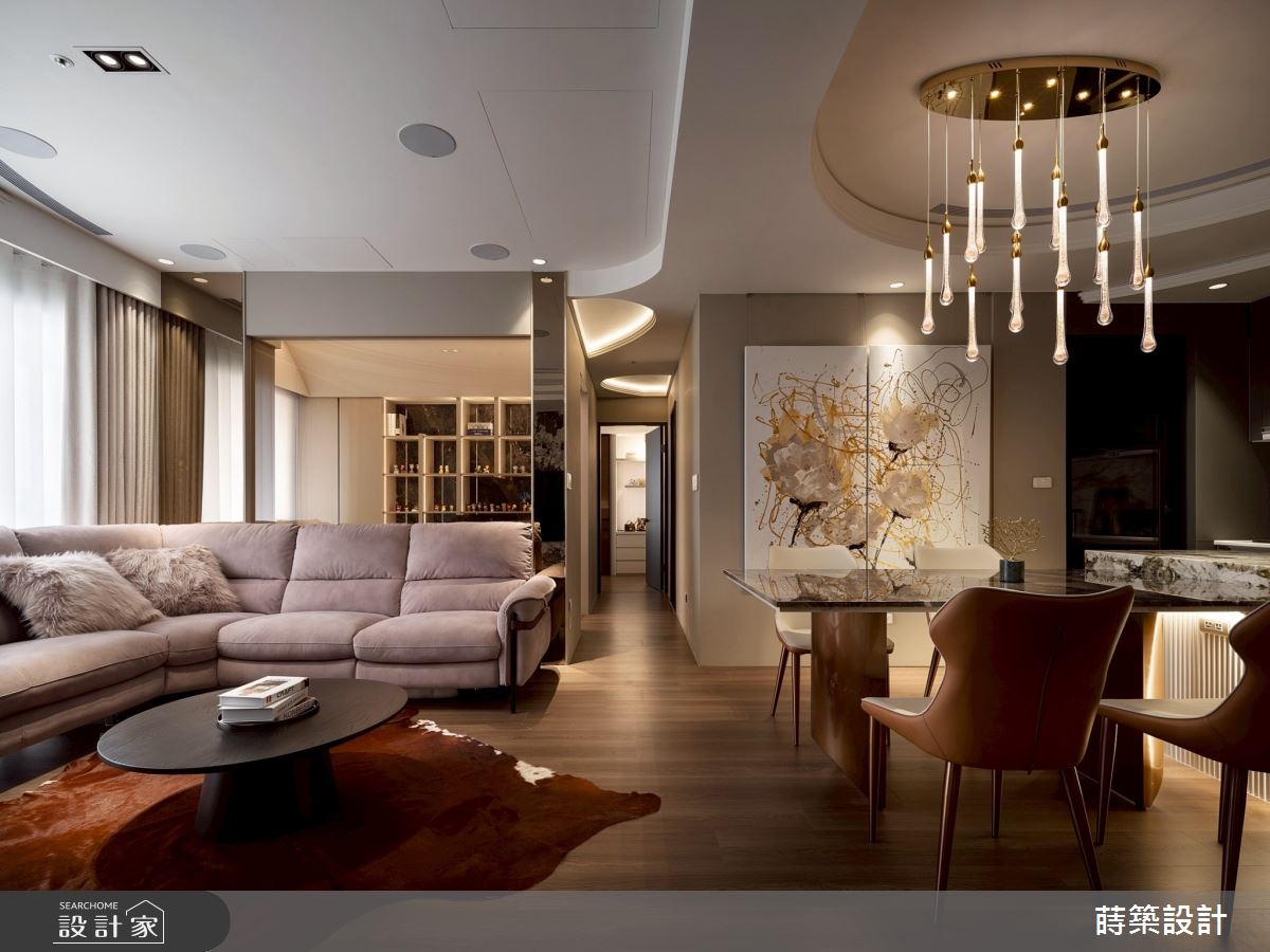 55坪新成屋(5年以下)＿現代風客廳餐廳走廊案例圖片＿蒔築設計有限公司＿蒔築_62之5