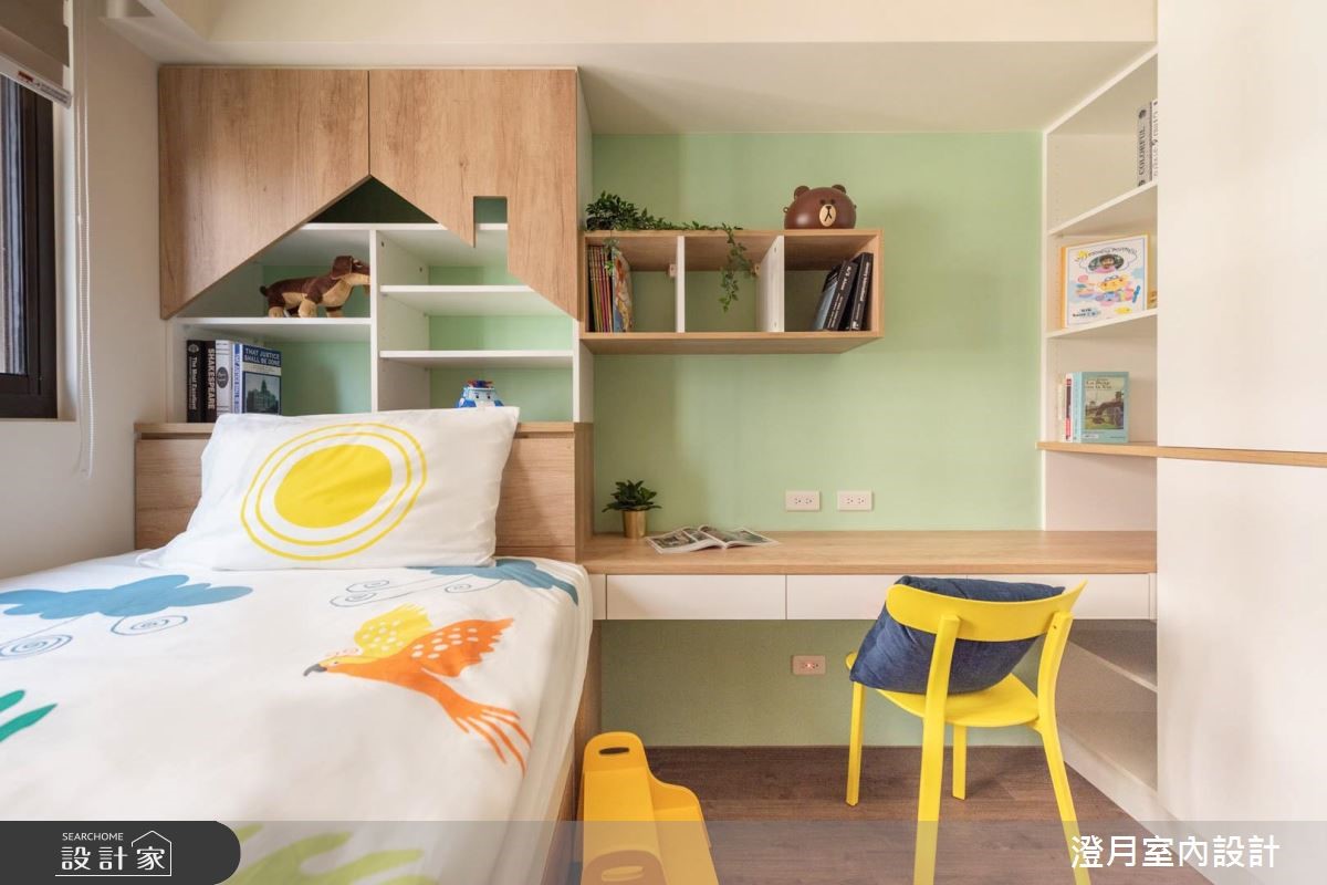 25坪新成屋(5年以下)＿工業風臥室案例圖片＿澄月室內設計＿澄月_01之10