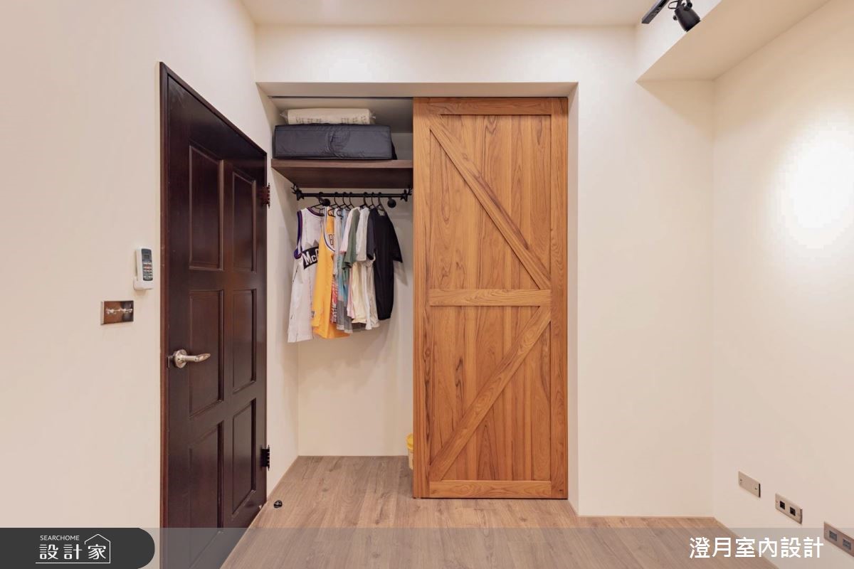 25坪新成屋(5年以下)＿工業風臥室案例圖片＿澄月室內設計＿澄月_01之13