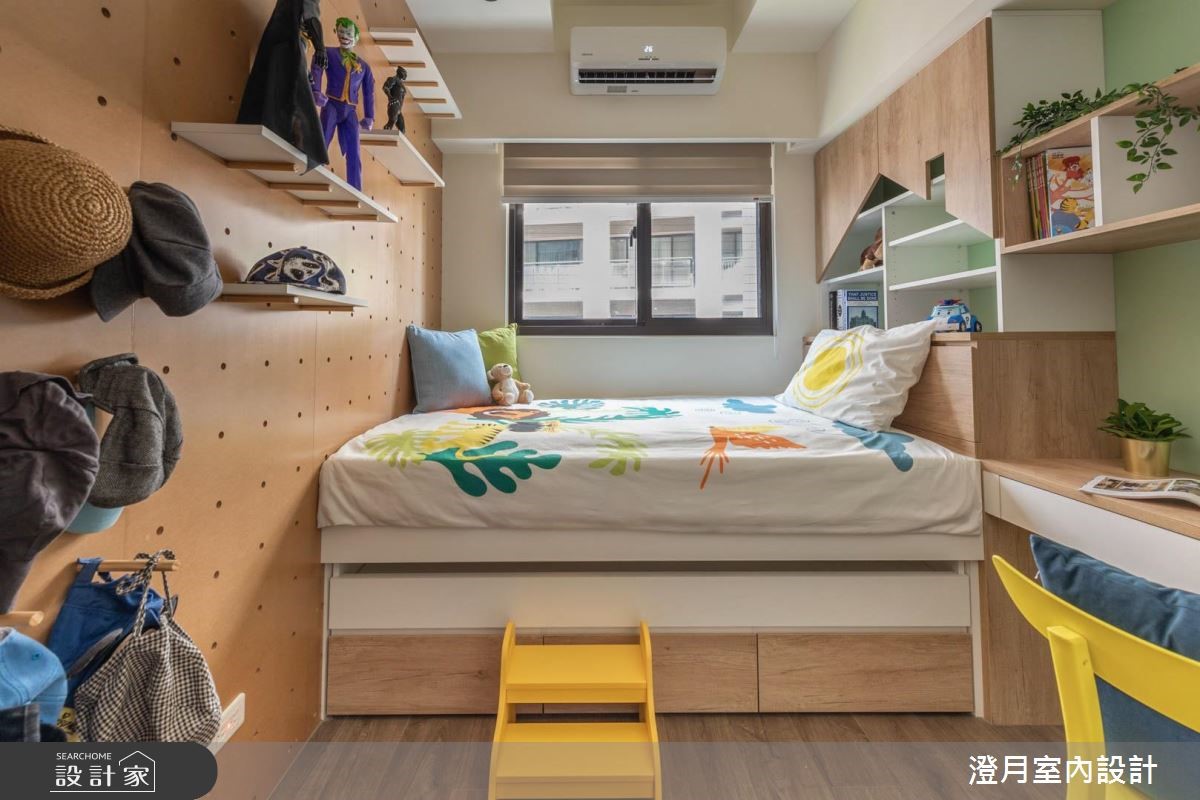 25坪新成屋(5年以下)＿工業風臥室案例圖片＿澄月室內設計＿澄月_01之5032