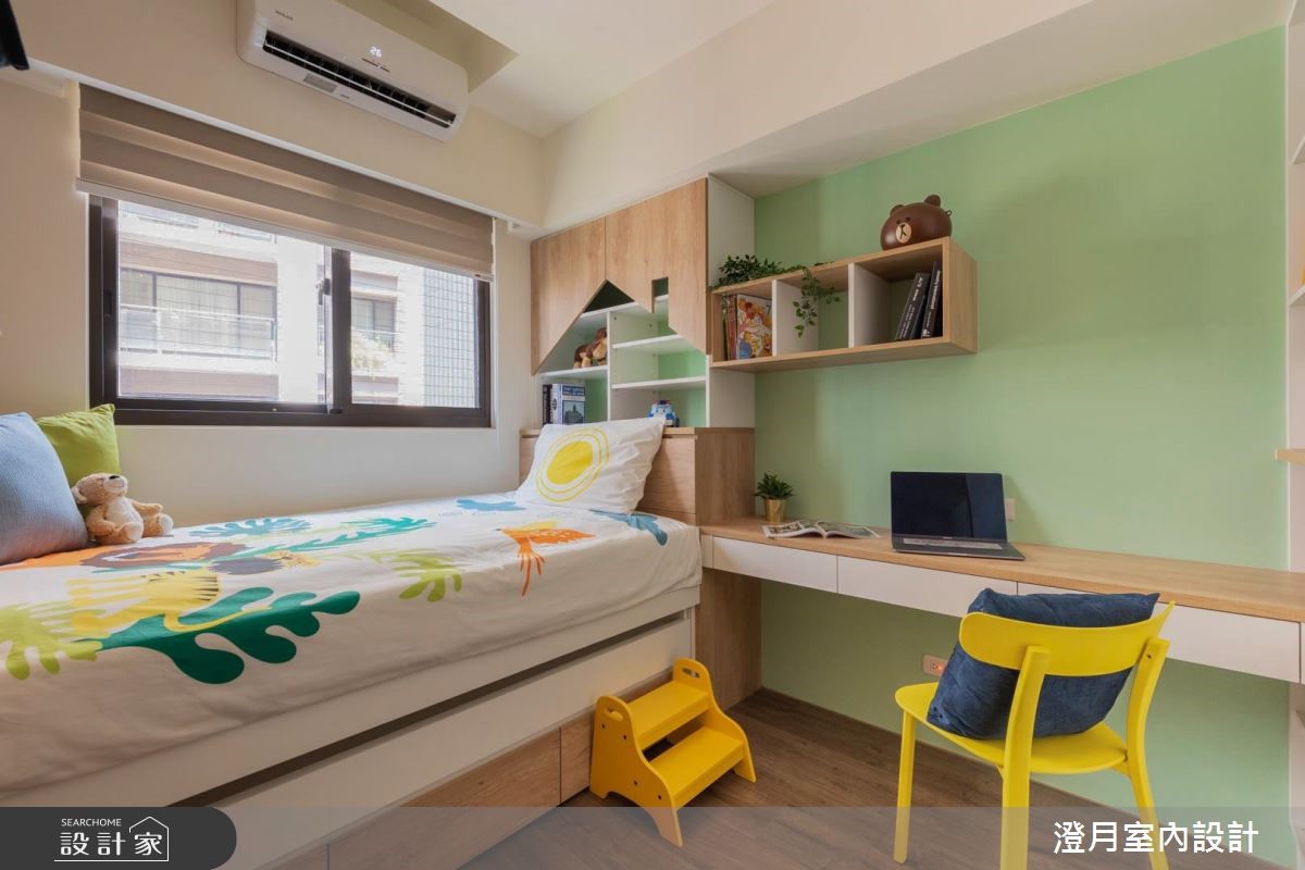 25坪新成屋(5年以下)＿工業風臥室案例圖片＿澄月室內設計＿澄月_01之9