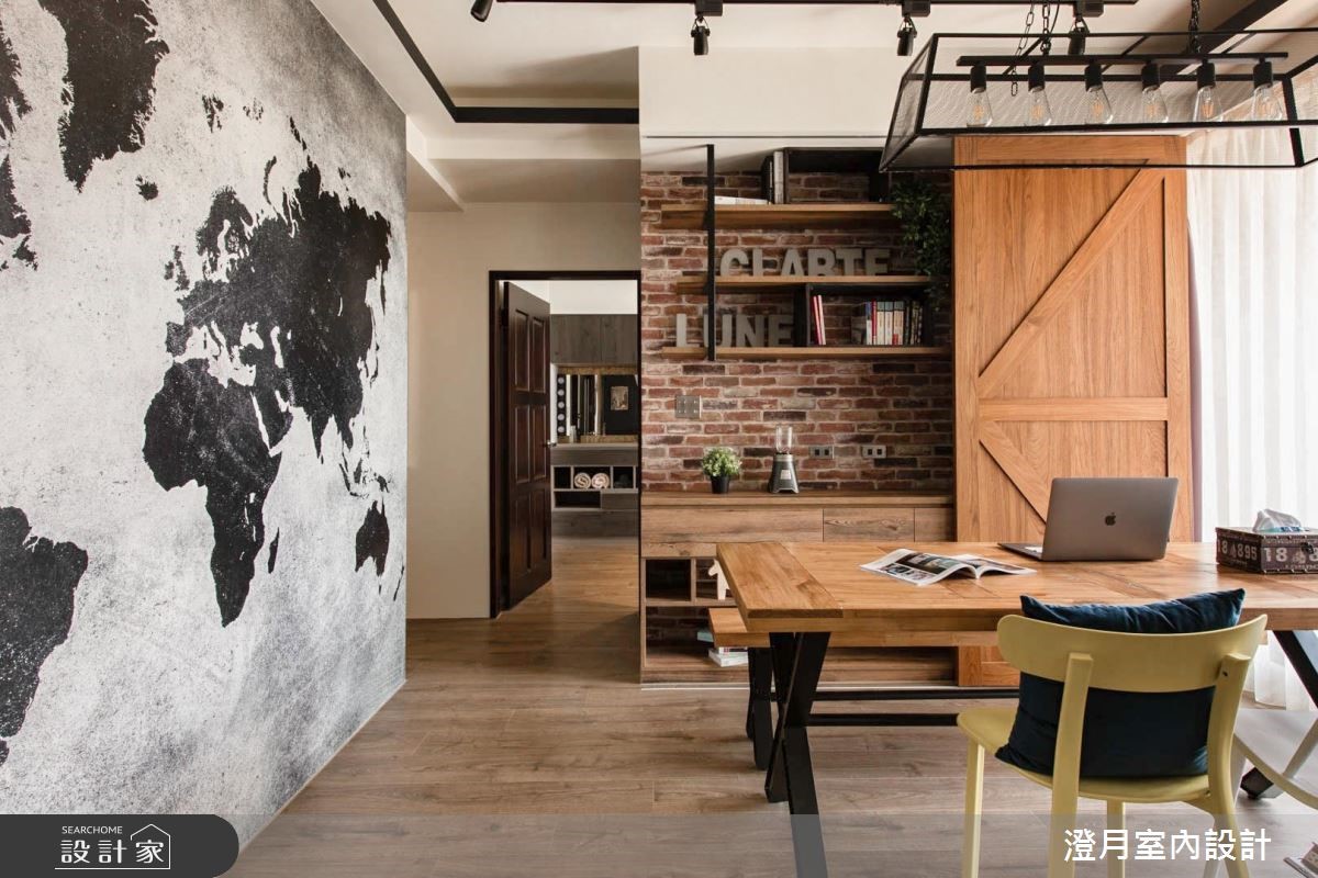 25坪新成屋(5年以下)＿工業風餐廳案例圖片＿澄月室內設計＿澄月_01之3