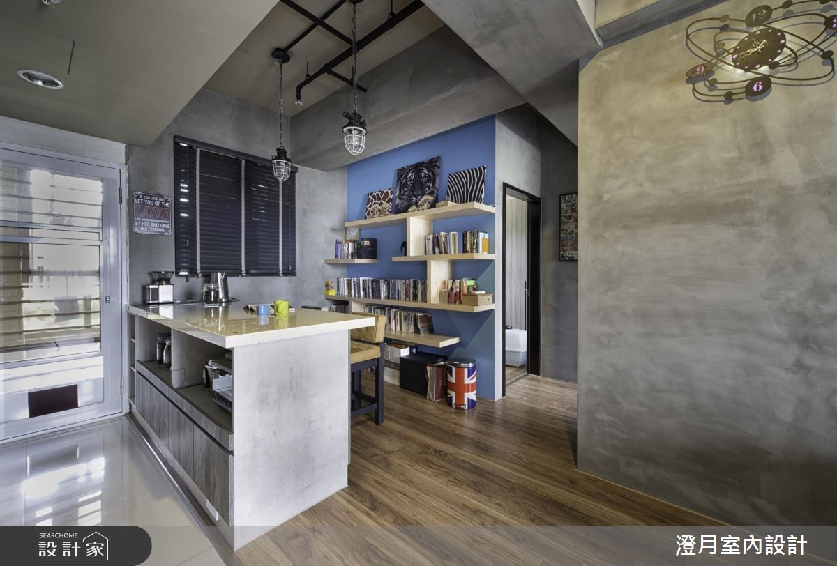 16坪新成屋(5年以下)＿工業風餐廳案例圖片＿澄月室內設計＿澄月_04之4