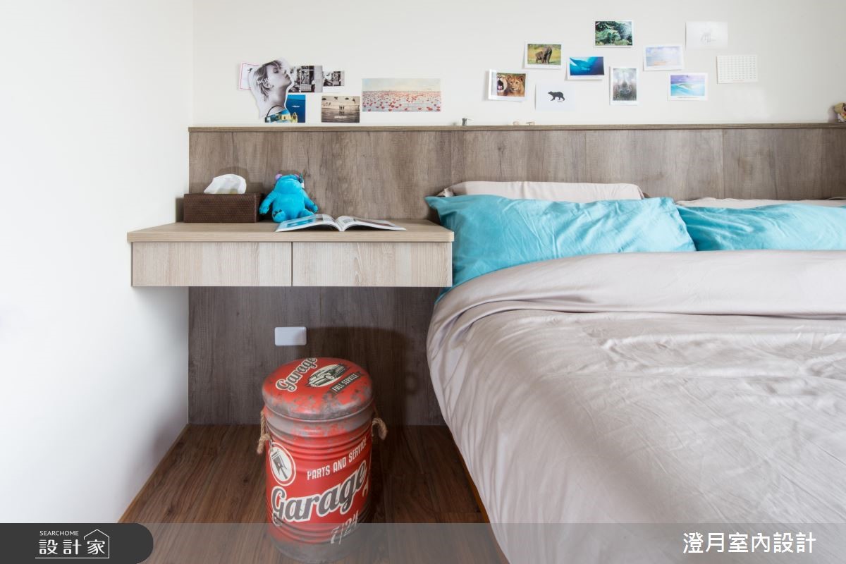 16坪新成屋(5年以下)＿工業風臥室案例圖片＿澄月室內設計＿澄月_04之4586