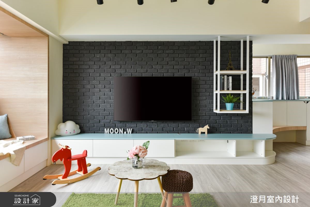 28坪中古屋(5~15年)＿現代風客廳案例圖片＿澄月室內設計＿澄月_06之2