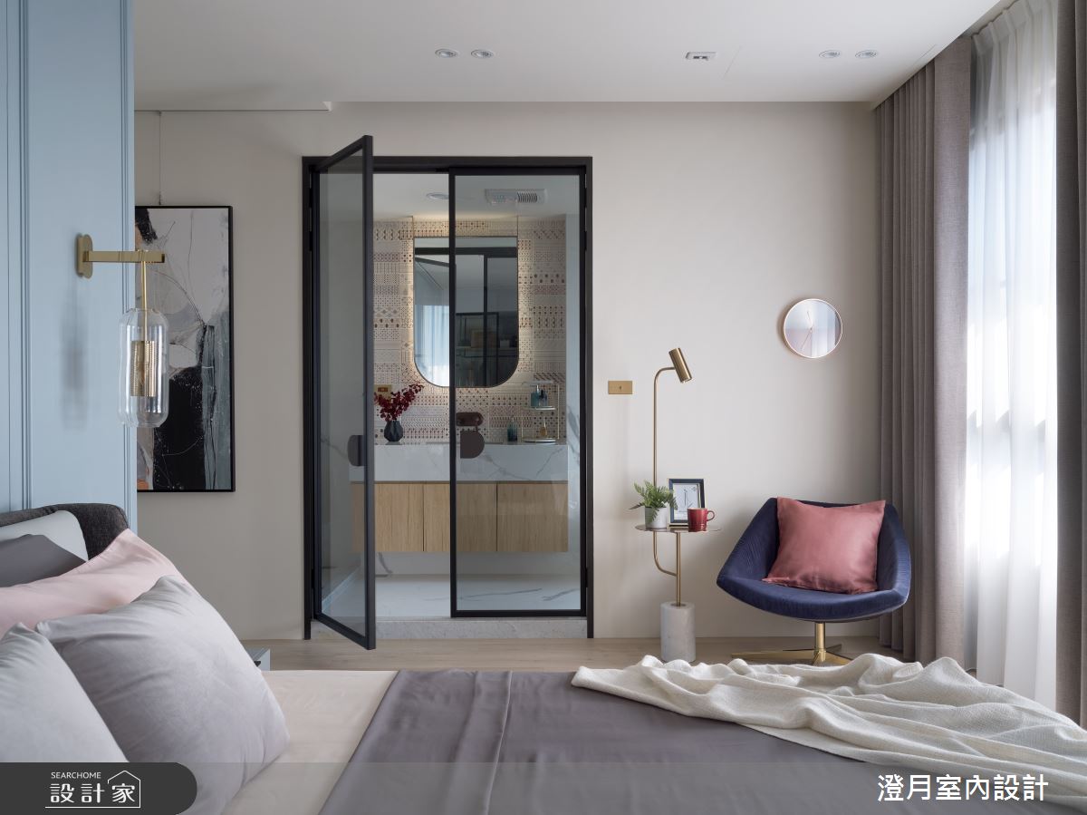 40坪新成屋(5年以下)＿混搭風臥室案例圖片＿澄月室內設計＿澄月_08之13
