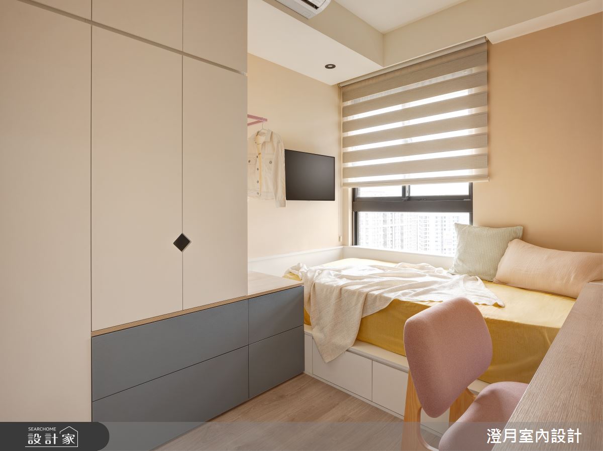 30坪新成屋(5年以下)＿北歐風臥室案例圖片＿澄月室內設計＿澄月_10之7
