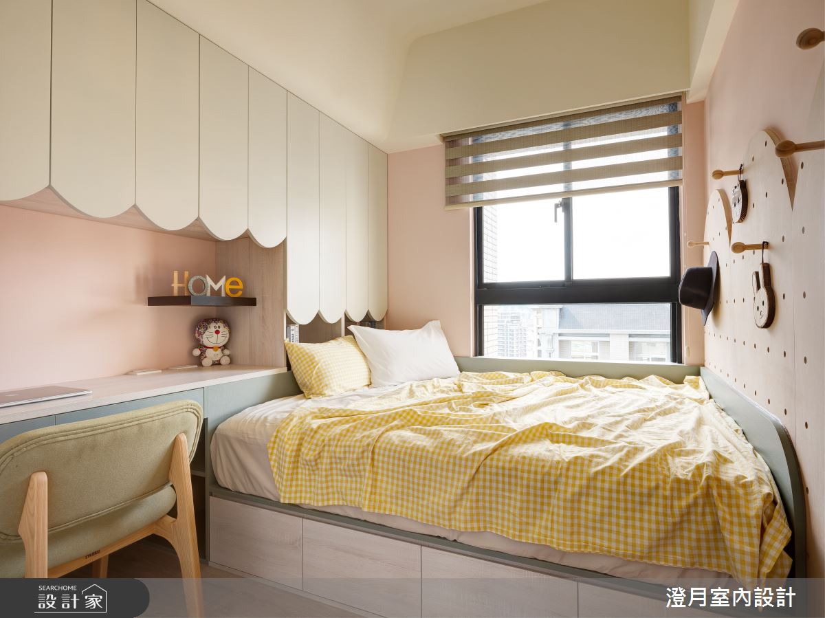 30坪新成屋(5年以下)＿北歐風臥室案例圖片＿澄月室內設計＿澄月_10之9