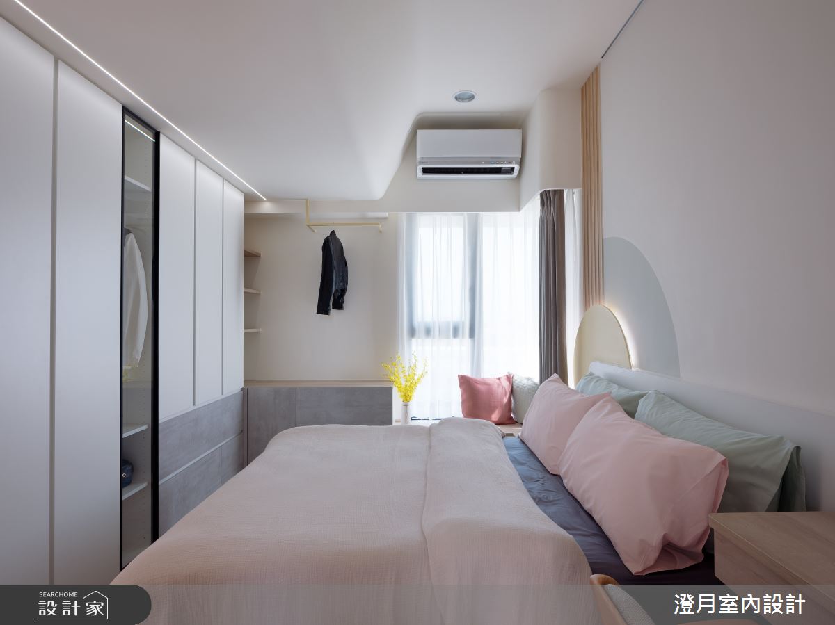 30坪新成屋(5年以下)＿北歐風臥室案例圖片＿澄月室內設計＿澄月_10之3912