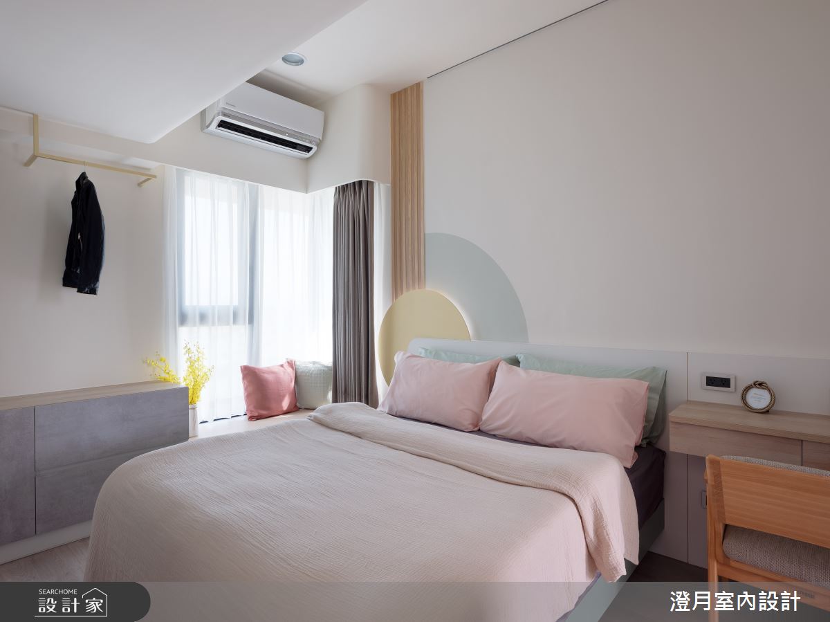 30坪新成屋(5年以下)＿北歐風臥室案例圖片＿澄月室內設計＿澄月_10之13