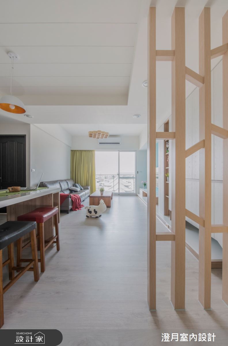 20坪新成屋(5年以下)＿北歐風玄關案例圖片＿澄月室內設計＿澄月_12之3