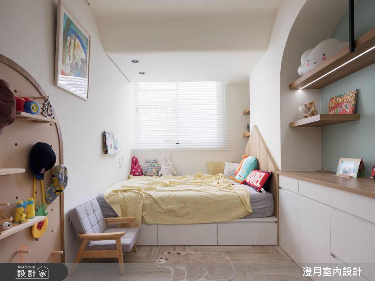 35坪老屋(16~30年)＿北歐風兒童房兒童房案例圖片＿澄月室內設計＿澄月_13之19