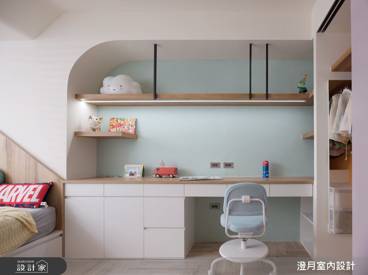 35坪老屋(16~30年)＿北歐風兒童房兒童房案例圖片＿澄月室內設計＿澄月_13之20