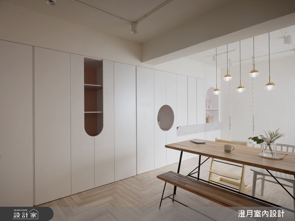 35坪老屋(16~30年)＿北歐風餐廳案例圖片＿澄月室內設計＿澄月_13之8