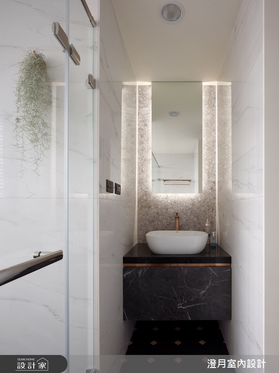 40坪新成屋(5年以下)＿現代風浴室案例圖片＿澄月室內設計＿澄月_14之12