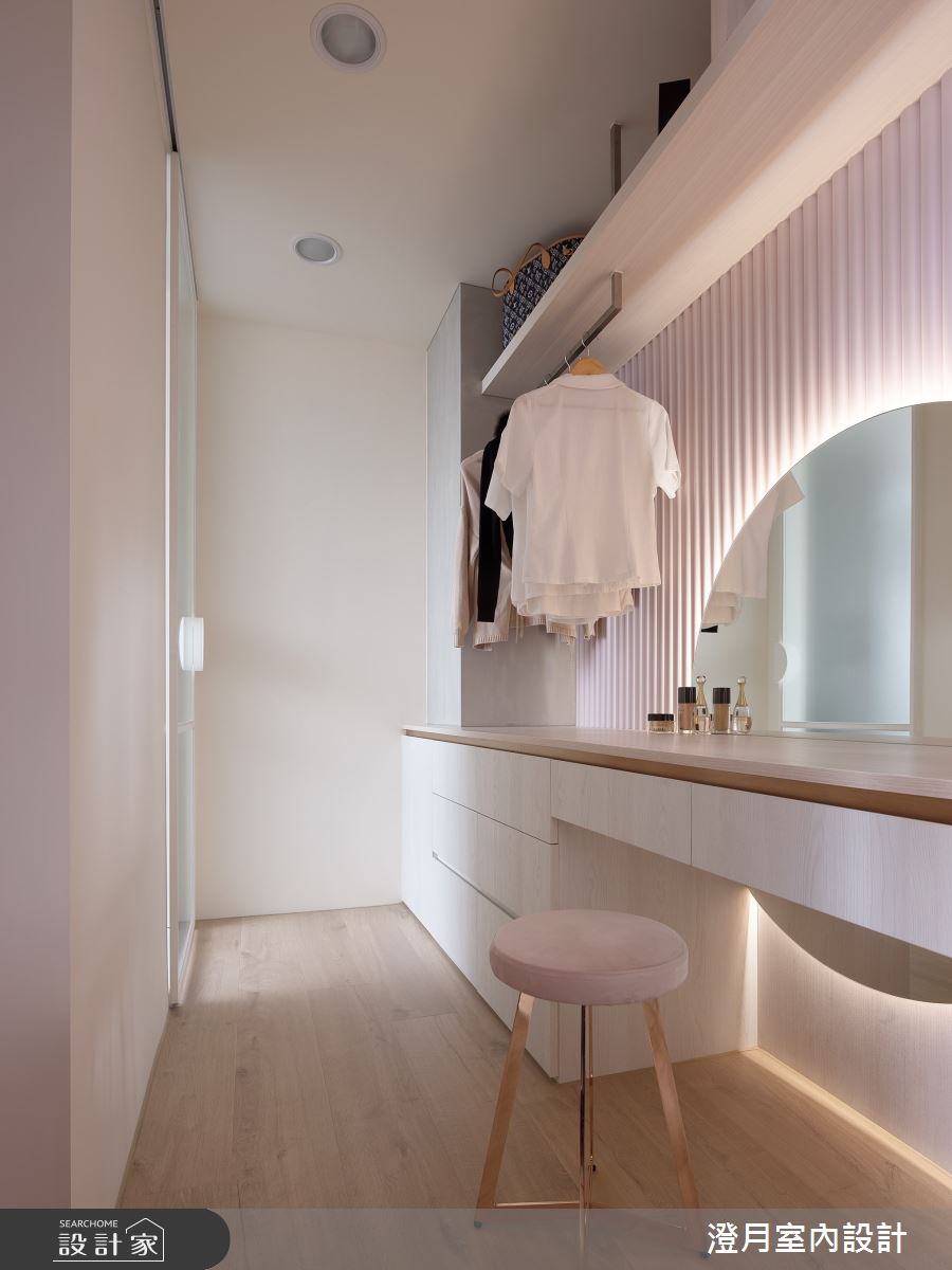 40坪新成屋(5年以下)＿現代風更衣間案例圖片＿澄月室內設計＿澄月_14之9